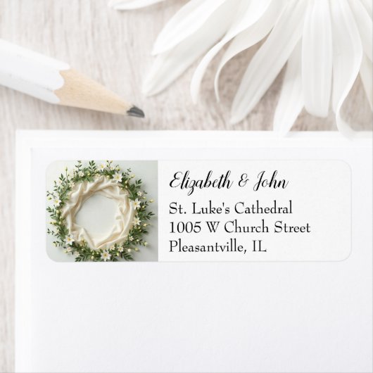 Lily Bridal Wreath (Insitu)