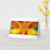 Lily & Bug, Karte (Gelbe Blume)