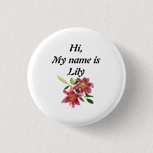 Lily Button (Vorderseite)
