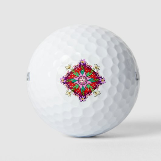 Lily Circle Golfball (Vorderseite)
