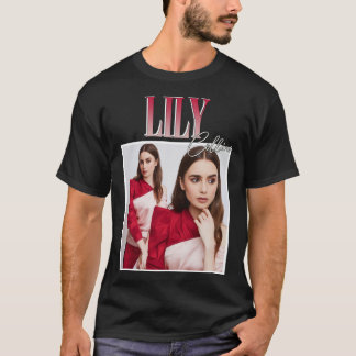 Lily Collins Classic T - Shirt