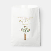 Lily Cross-Samensachet-Gedenk-Beerdigungs-Geschenk Geschenktütchen (Vorderseite)