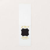 Lily Cross Scripture Foto Beerdigung Gedenkstätte (Innenseite Aufgefaltet)