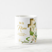Lily Cross Scripture ist er verschwiegen Kaffeetasse (Mittel)