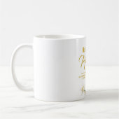 Lily Cross Scripture ist er verschwiegen Kaffeetasse (Links)