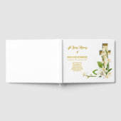 Lily Cross Scripture Memorial Gästebuch (Voll)