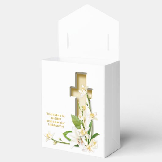 Lily Cross Spring Oaster Geschenkschachtel (Geöffnet)