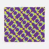 Lily Dala Horse Fleece Blanket (Vorderseite (Horizontal))