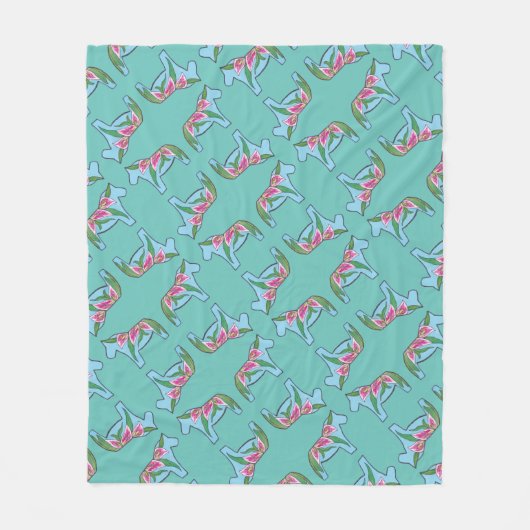 Lily Dala Horse Fleecedecke (Vorderseite)