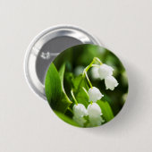 Lily der Blume Button (Vorne & Hinten)