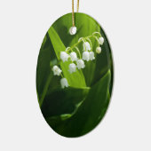 Lily der Blume Keramikornament (Links)