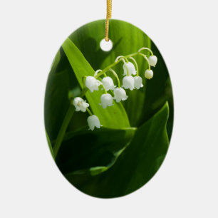Lily der Blume Keramikornament