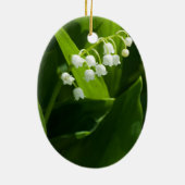 Lily der Blume Keramikornament (Hinten)