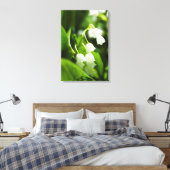 Lily der Blume Leinwanddruck (Insitu (Schlafzimmer))