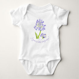 Lily des Nils auf einem Baby Bodysuit Baby Strampler