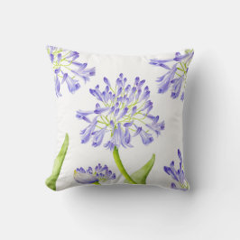 Lily des Nils auf einem Throw Kissen