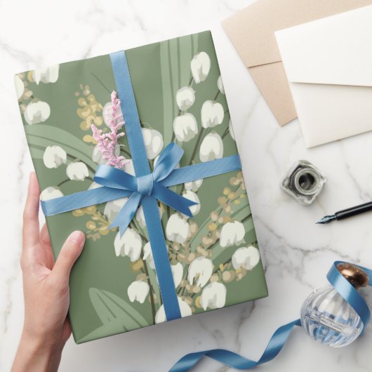 Lily des Tales Floral Geschenkpapier (Schenken)