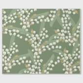 Lily des Tales Floral Geschenkpapier (Flach)