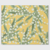 Lily des Tales Floral Geschenkpapier (Flach)