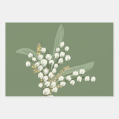 Lily des Tales Floral Geschenkpapier Set (Vorderseite 3)