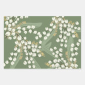 Lily des Tales Floral Geschenkpapier Set (Vorderseite 2)