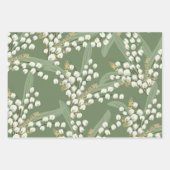 Lily des Tales Floral Geschenkpapier Set (Vorderseite)