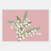 Lily des Tales Floral Geschenkpapier Set (Vorderseite 3)