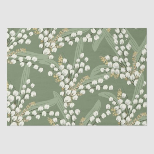 Lily des Tales Floral Seidenpapier (Vorderseite)