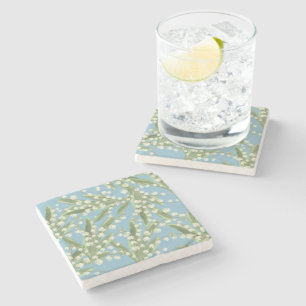 Lily des Tales Floral Steinuntersetzer
