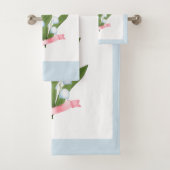 Lily des Tales, Retro Badhandtuch Set (Insitu)