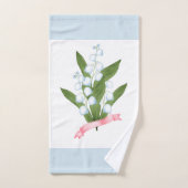 Lily des Tales, Retro Badhandtuch Set (Handtuch)