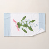 Lily des Tales, Retro Badhandtuch Set (Handtuch)