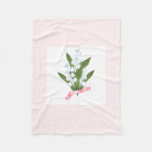 Lily des Tales, Retro Fleecedecke (Vorderseite)