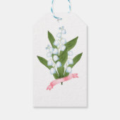 Lily des Tales, Retro Geschenkanhänger (Rückseite)