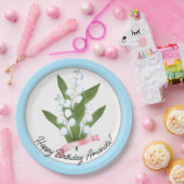 Lily des Tales, Retro Pappteller (Party)