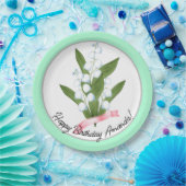 Lily des Tales, Retro Pappteller (Party)