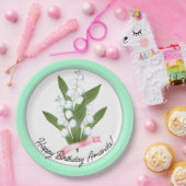 Lily des Tales, Retro Pappteller (Party)