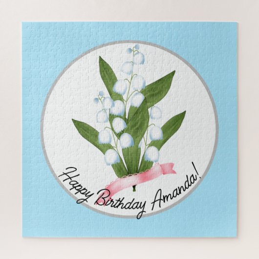 Lily des Tales, Retro Puzzle (Vertikal)