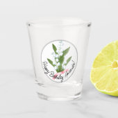 Lily des Tales, Retro Schnapsglas (Vorderseite)
