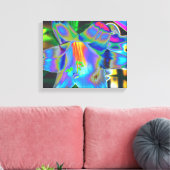 Lily Digital Enhanced Leinwand Wrap (Insitu (Wohnzimmer))