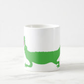 Lily - ein ernstlich skurriler Alligator Kaffeetasse (Mittel)