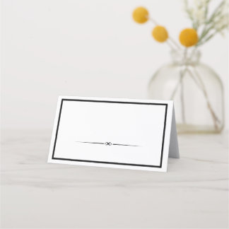 LIly - Elegante monochrome geklappte Karten