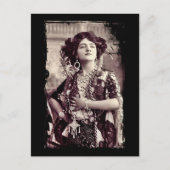 Lily Elsie als das Merry Widow Postkarte (Vorderseite)