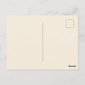 Lily: Erblühe mit Anmut Postkarte (Rückseite)
