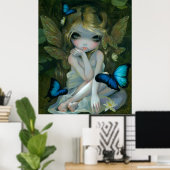 Lily Fee ART PRINT von Jasmine Becket-Griffith Poster (Heimbüro)