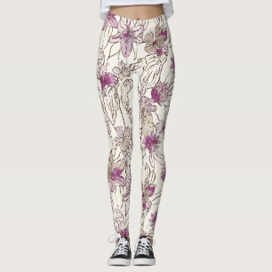 Lily Floral Legging Leggings