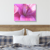 Lily Foto Canvas Print Leinwanddruck (Insitu (Schlafzimmer))