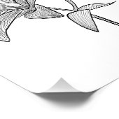 Lily Fotodruck (Ecke)