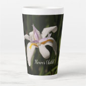 Lily Garden Latte Tasse (Vorderseite)