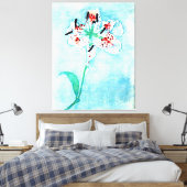 Lily, Gemälde von Piet Mondrian Leinwanddruck (Insitu (Schlafzimmer))